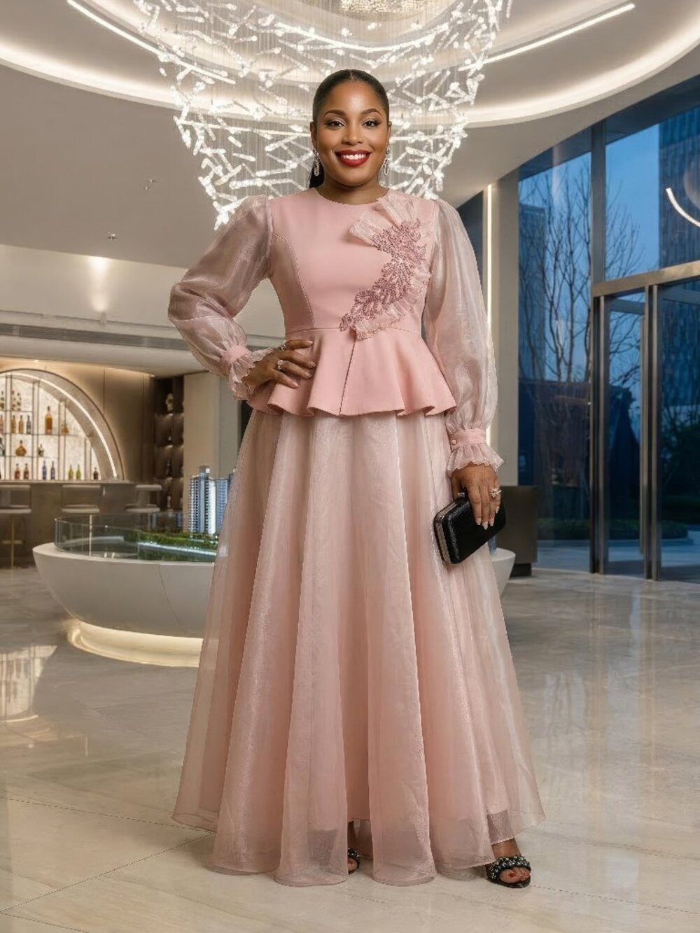 Felicity Peplum Dress